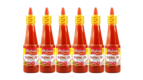 Cholimex Hot Chili Sauce - 8.45 Fl Oz (250ml) - Pack of 6