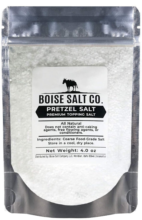 Boise Salt Co. Pretzel Salt 4 Ounce Resealable Standup Pouch (4 oz)