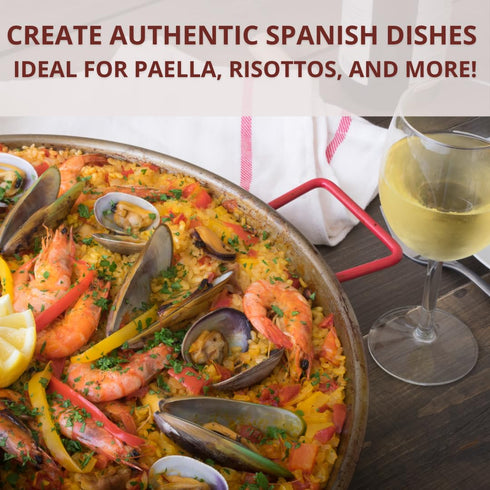 ARROZ Albufera, (1.1 LB, 1-Pack) TARTANA Authentic Spanish Paella Rice Imported from Spain, Short Grain Bomba & Snia