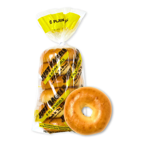 2 2 24 Just Bagels Mixed Bundle - Bags of Plain & Bags of French Toast - Total Bagels Non-GMO