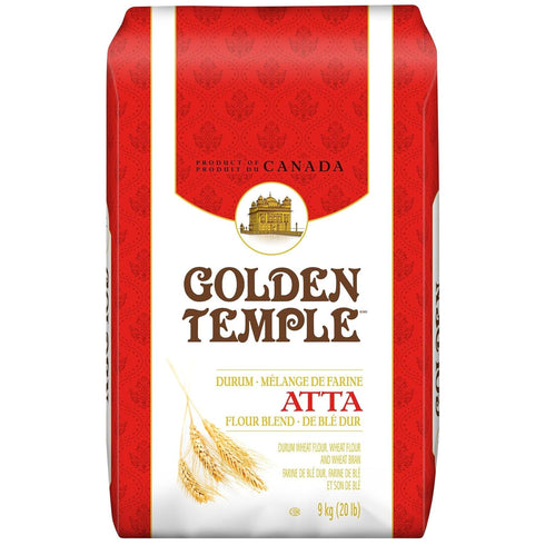 Golden Temple 20 LB - Fine Durum Atta Flour Blend
