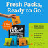 Nuts.com Organic Dried Fruit and Nuts Variety Box Gourmet Assortment for Festive Gifts Includes Organic Cashews