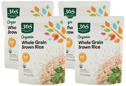 365 By Whole Foods Market, Rice Brown Whole Grain 90 Second Organic,