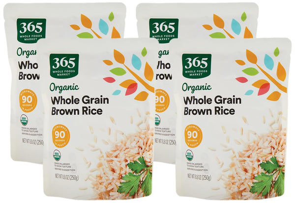 365 By Whole Foods Market, Rice Brown Whole Grain 90 Second Organic,