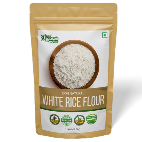 Organic Zing White Rice Flour | Gluten-free White Rice Flour | Preservative-free
