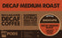 30% 40 Count EKOCUPS Organic Swiss Water Decaf Medium Roast Coffee Pods, More Coffee Per Cup, Fair Trade Decaffeinated