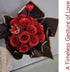 Custom Glitter Roses Bouquet,Valentine Gifts DIY Personalized eternal roses letter Bouquet Gifts for Her