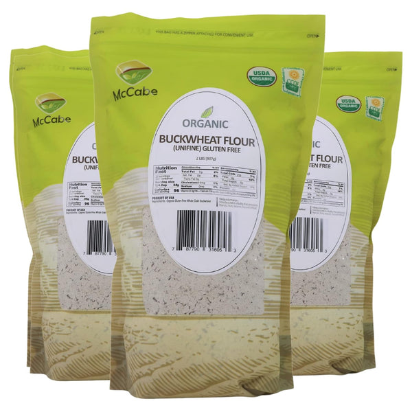 McCabe Organic Buckwheat Flour - Buckwheat Flour Organic | Rich with Fiber