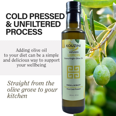 Kouzini Lemon White Balsamic Fruit Vinegar
