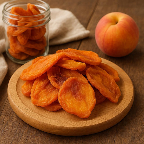 1 Lb Anna and Sarah Dried Fancy Peaches in Resealable Bag