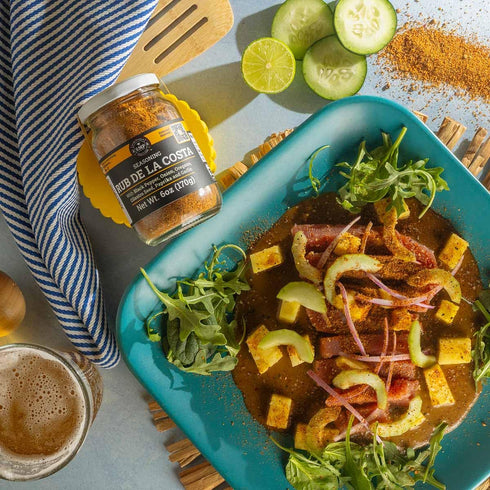 100% 6 oz SMP Rub de la Costa: Natural, No Preservatives, Perfect Tangy & Salty Seasoning for Seafood, White Meats