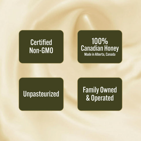 100% 16oz Peace River Whipped Honey | Pure, Organic Raw Honey | Unpasteurized | Never Crystalizes | Preservative