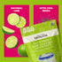 100 (1kg 35.2oz) La Monjita Agua Fresca Lime and Chia - Naturally Lime Flavored Drink Mix With Chia Seeds - Servings /