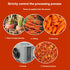 JIDUQIU 250g/8.81OZ Diced carrots Dehydrated Carrot Cubes Carrot Snack.