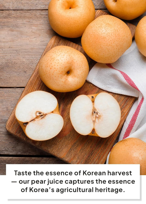 100% 3.04 OZ (90ml) 30 Pack, Korean Food ILSONGJUNG Pure Korean Pear Juice No Added Sugar, Healthy Fruit Drink, FL x