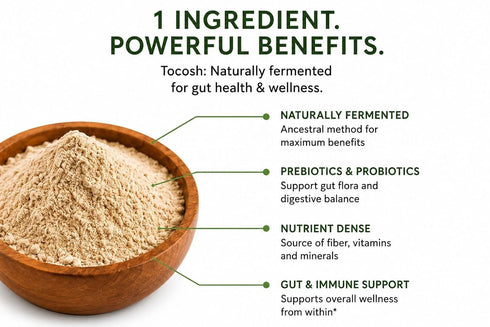 SEED (7oz) 100% Tocosh - Natural Fermented Potato Pulp Powder for Digestive Health, Gut Support & Nutrient Absorption