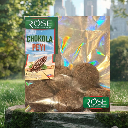 Generic Chokola Peyi, Premium Haitian Hot Chocolate Mix, Traditional Chocolate Balls (Small)