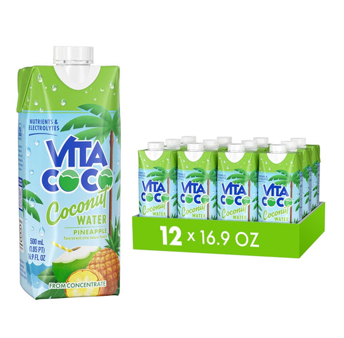 Vita Coco Coconut Water Naturally Hydrating Electrolyte Drink Smart Alternative to Coffee