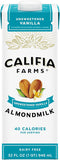 Califia Farms - Unsweetened Vanilla Almond Milk, 32 Oz, Dairy Free, Vegan,