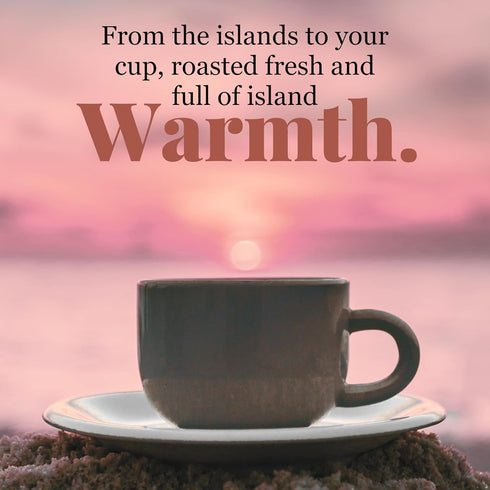8 Hawaiian Isles Coffee Hazelnut Flavored, Light Roast Ground Coffee, Roasted with Aloha - Ounce Bag