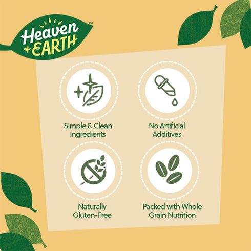 Pack, 12oz (1 1 1 Elbows) Heaven & Earth Brown Rice Pasta Variety Rotini, Penne, | Whole Grain | Gluten Free | Amazing