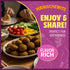 6.4oz (6 Pack) Manischewitz Mediterranean Falafel Ball Mix, | All Natural | Sugar Free | Good Source of Protein |