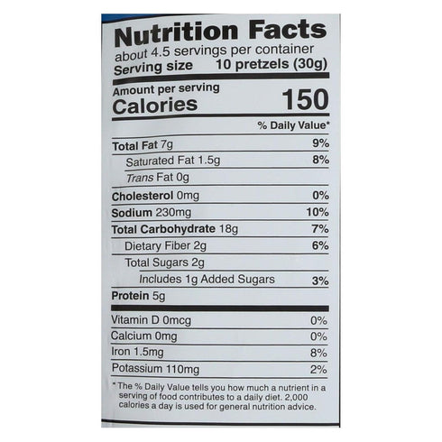 5 12) Peanut Butter Pretzels Salted Ounces (Case