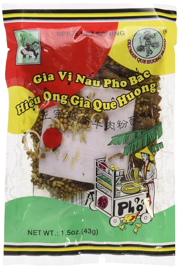 Oldman Que Huong Old Man Que Huong Pho Bac Spice Seasoning (10 Packs)- Gia Vi