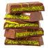 (14 (2 Pack)) UniqBite Dubai Chocolate Bar Pistachio, Crunchy Loaded Viral Knafeh Chocolate Bar with Pistachio Cream