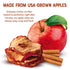 3.5oz 3 Pack Simple Slices Gourmet Nut Baked Apple Chips, USA Grown Sliced Dried Apples, Adults & Kids Vegan Snack