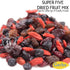 5 4 lbs. 14 Gerbs Super Dried Fruit Snack Mix | Unsulphured, No Artificial Additives, Resealable Bag | Naturally Chewy