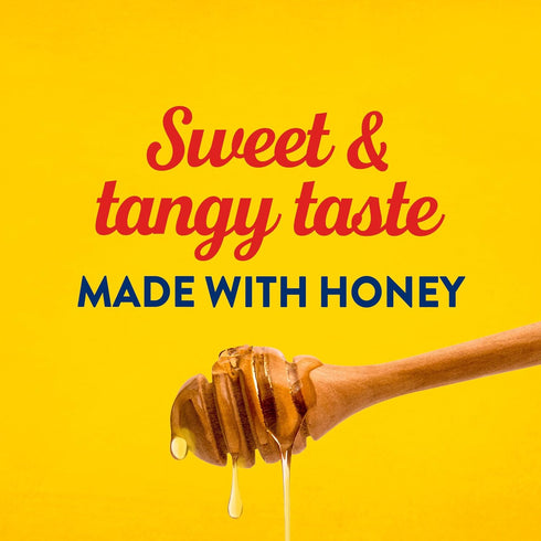 1.5 oz (Pack 5) Frenchs Honey Mustard, Single-Serve Dip Cup, Sweet and Tangy Mustard, Made with Real Honey, Great