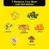 Immi 13 oz, Ramen Toppings Mix Dried Vegetables for Ramen, Carrots, Cabbage, Chives, Corn, Mushrooms, Tofu Cubes, Tofu
