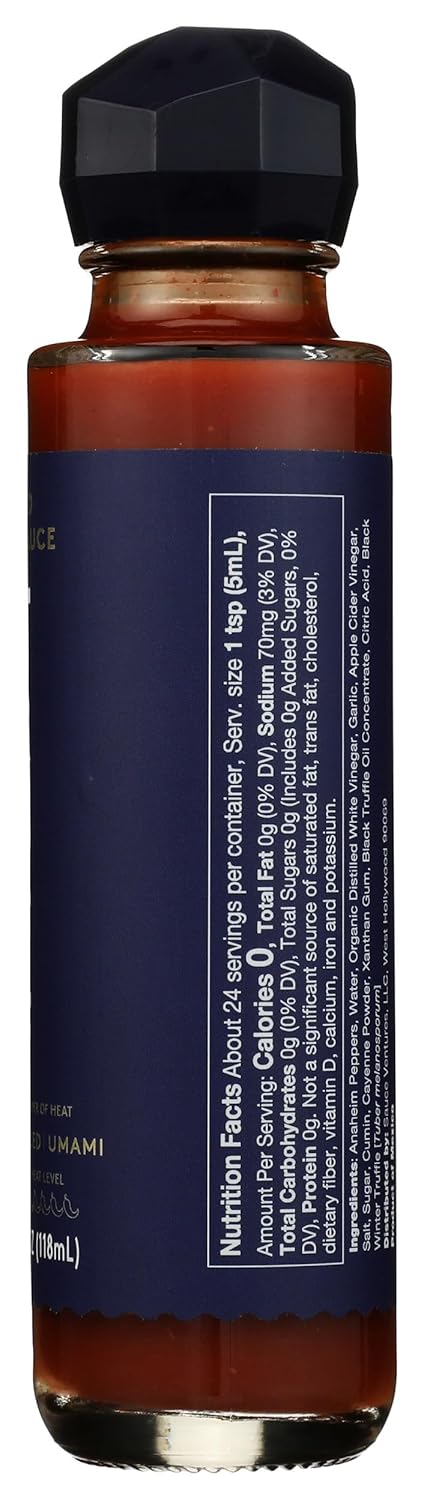 4 Truff Sauce Hot Black Truffle Mild, Ounce