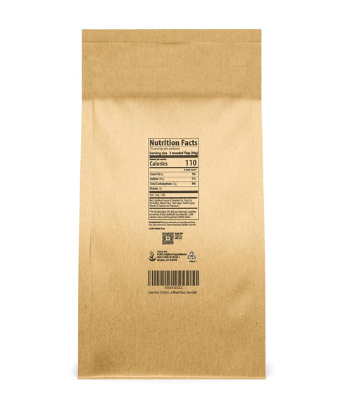 (5 lb) Pure Original Ingredients Cake Flour Enriched Wheat Flour, Non-GMO