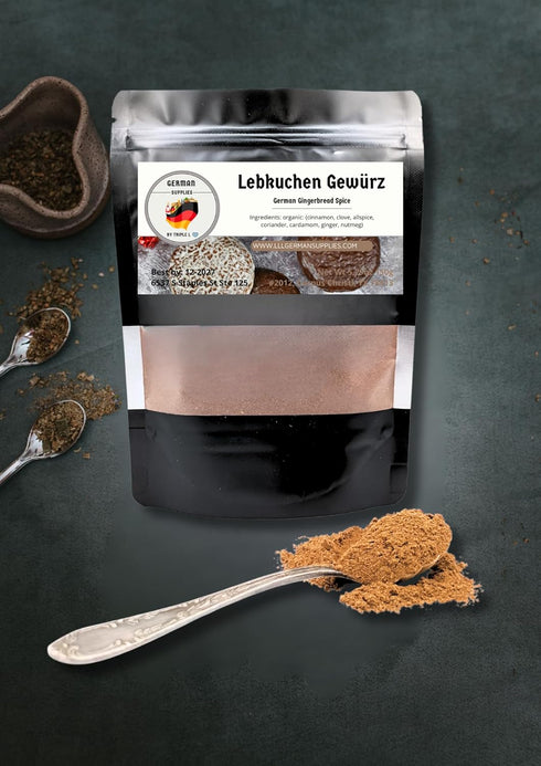 Generic 150g (5.3 oz) German Gingerbread Spice Lebkuchen Seasoning Traditional Holiday Baking Blend Aromatic