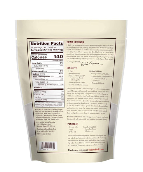 Bob's Red Mill Gluten Free Biscuit & Baking Mix - 24 oz