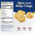 8 oz ChocZero Keto Butter Cookies, Sugar Free Danish Shortbread, Gluten Free, Low Carb, High Fiber, Box