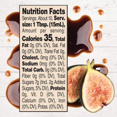 5.07 Pack 3 Roland Foods Fig Balsamic Vinegar Glaze of Modena, Ounce Bottle