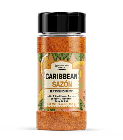 Unpretentious Caribbean Sazón, 5.4 oz, Flavorful & Savory Seasoning Blend for Latin Cuisine