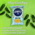 7 4oz (Pack 4) Simply Jalapeo Lentil Chips, of Spicy Gluten-Free Vegan Snack, Protein-Rich Plant-Based Crisps, Non-GMO