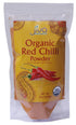 Jiva Organics Organic Red Chili Powder, 7 oz Bag, Extra Hot, Ground Indian Chillies, 100% Natural & Non-GMO