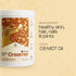 22 oz LevelUp Creamer, with Energizing MCT Oil and Collagen Peptides, Keto Coffee Creamer, Supports Natural Energy