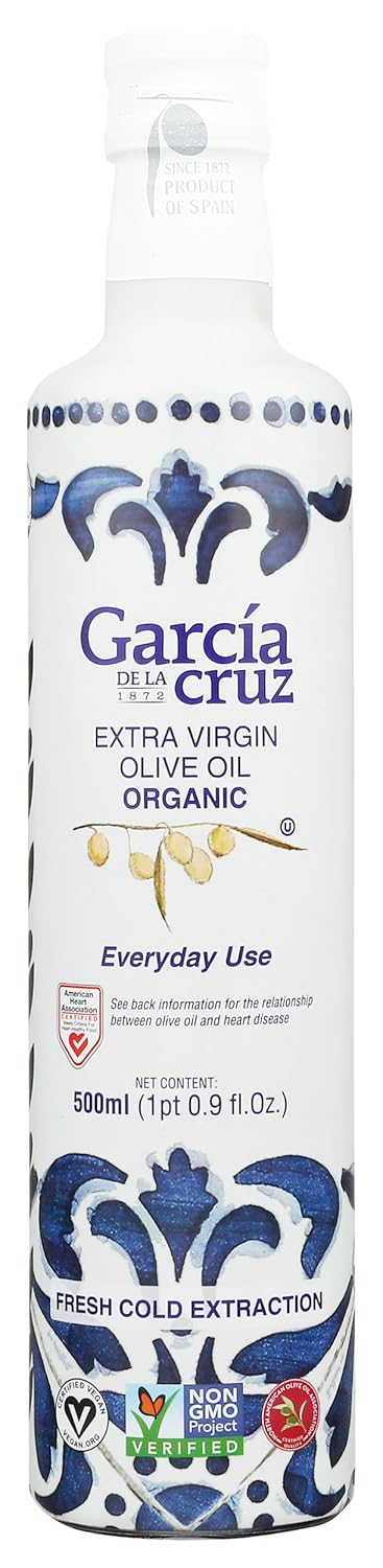 GARCIA DE LA CRUZ Organic Everyday Extra Virgin Olive Oil, 16.9 FZ