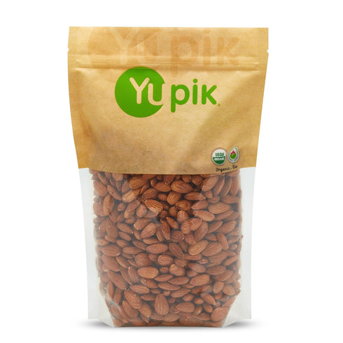 Yupik Organic California Almonds, 2.2 lb (35.2 oz), Non-Gmo, Vegan, Gluten-Free, Good