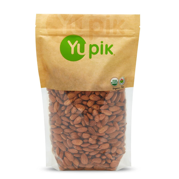 Yupik Organic California Almonds, 2.2 lb (35.2 oz), Non-Gmo, Vegan, Gluten-Free, Good
