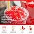 400g(Pack 1) Fanale Coconut Jelly Topping nata de coco for Bubble Tea | Strawberry Heart Jelly Topping for Boba Tea