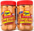 Generic 2 Pack of Red Hots Hot Pickled Sausage Fischers 9oz Jars