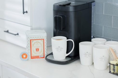 Sunset Harney and Sons Hot Cinnamon Tea Pods, Single Use, K-Cup Compatible, Bold and Flavorful Cinnamon Black Tea