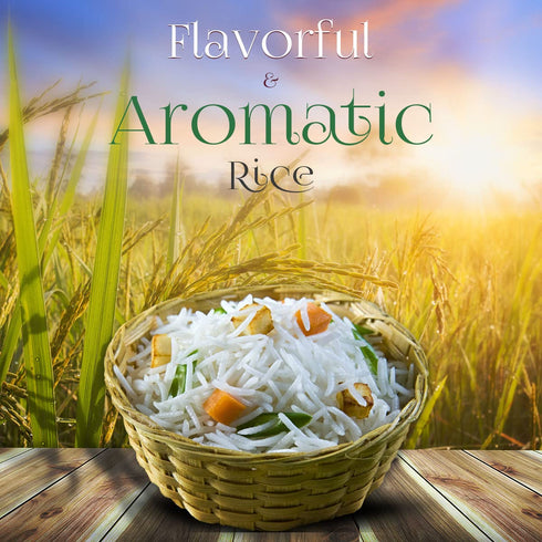 (10 Lbs.) 10 Packing Shahzada Premium Basmati Rice Aromatic Basmati, AGED, Flavorful, Slender |Non-Sticky Grain